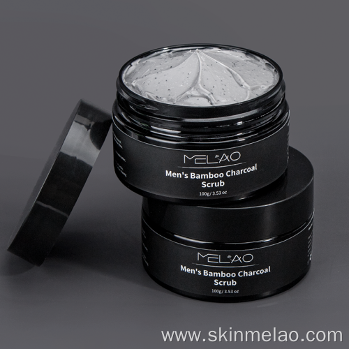 Exfoliating Moisturizing Men's Bamboo Charcoal Scrub